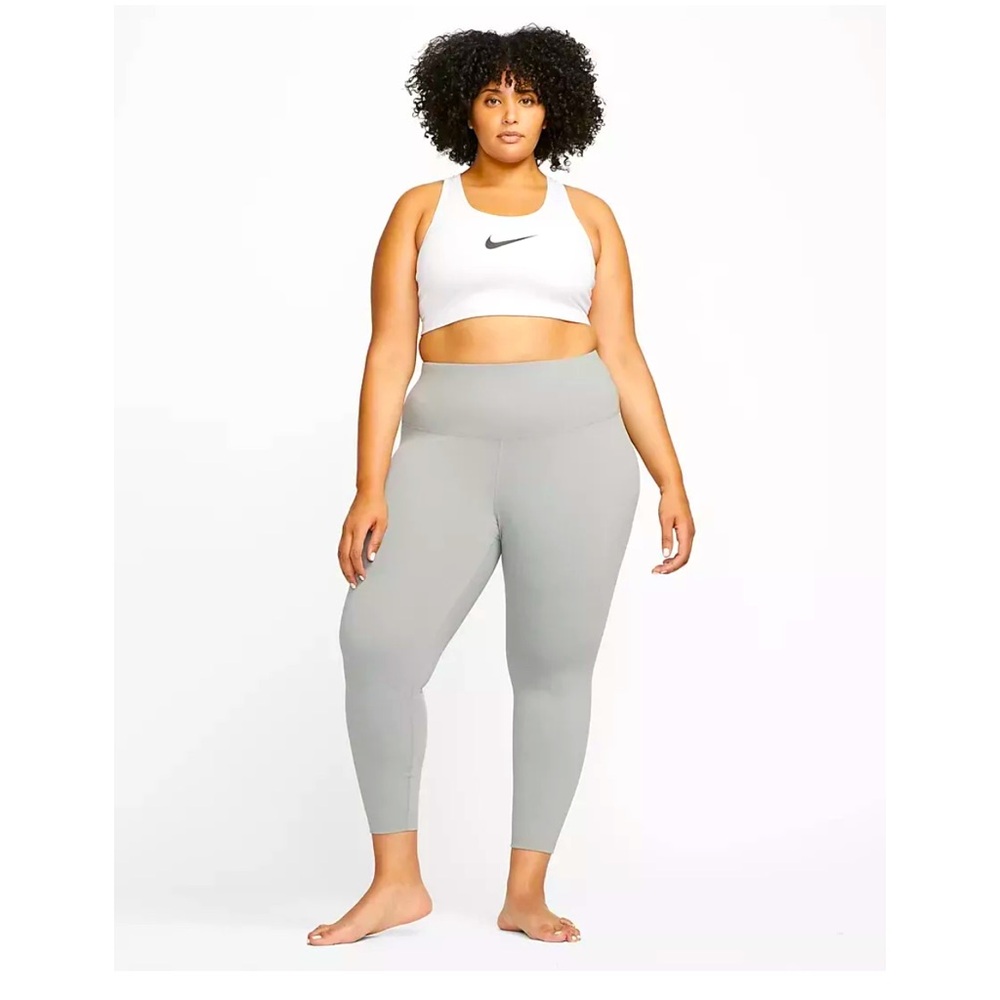 Nike High-Waisted 7/8 Leggings in Grey NWT